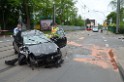 VU Pkw Planwagen Koeln Muelheim Berlinerstr Cottbuserstr P105